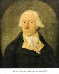 Gottfried August Brger, Matthieu