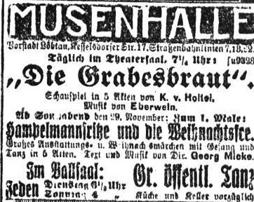 1919 Dresdner neueste Nachrichten 30 11