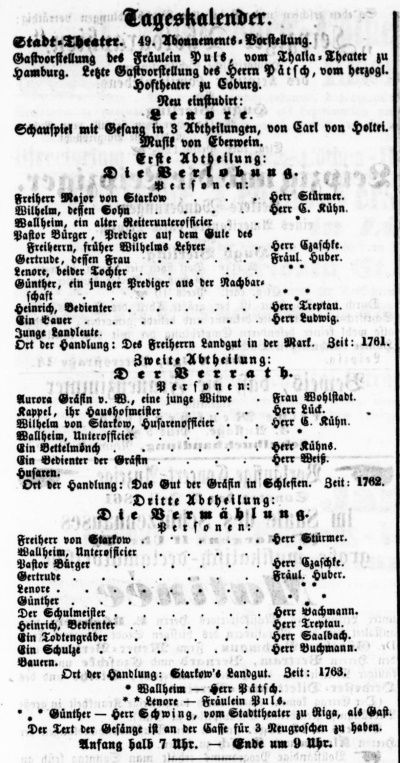 1861 Leipziger Tageblatt und Anzeiger 04.07.