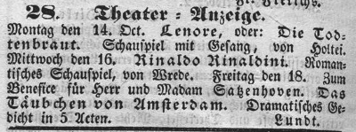 1839 Jeversches Wochenblatt  13.10.