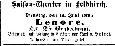 1895 Feldkircher Anzeiger 11 Juni