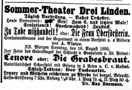 1895 Leipziger Tageblatt und Anzeiger Amtsblatt