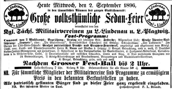 1896 Leipziger Tageblatt und Anzeiger 02 09 zwei