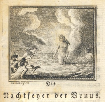 Gottfried August Brger, Die Nachtfeier der Venus,Johann Rudolf Schellenberg